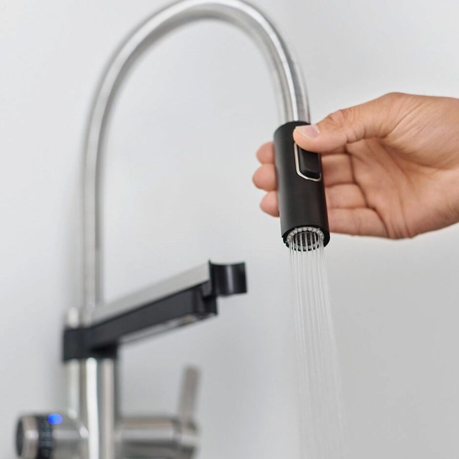 BLANCO drink.hot Evol-S Pro 4-in-1 Flexible Hose Kitchen Tap