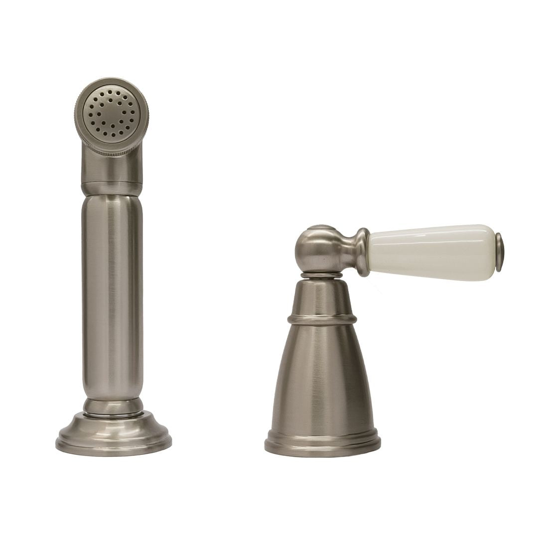 Bidbury & Co. Taynton Independent Pull Out Spray With Porcelain Lever Handle