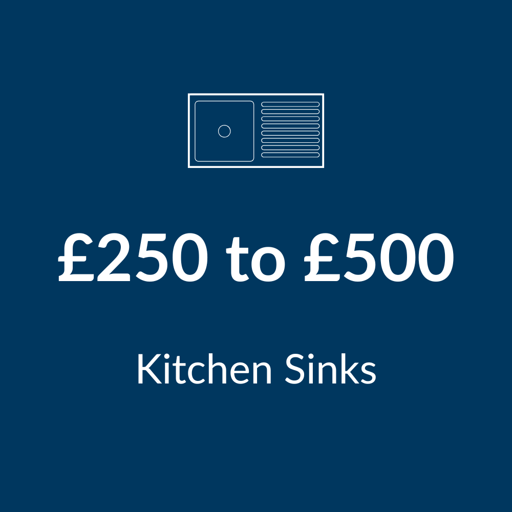 Kitchen Sinks £250 to £500