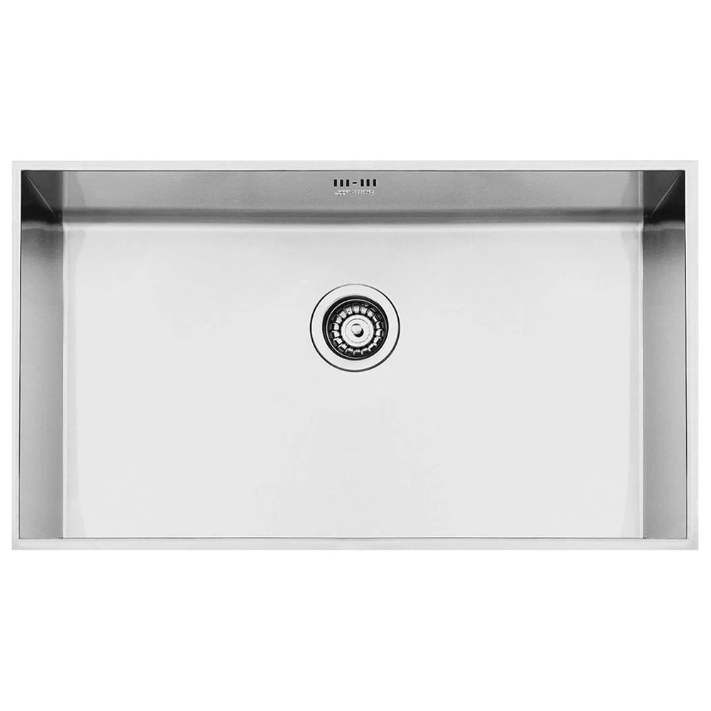Smeg Quadra Undermount Single Bowl Stainless Steel Kitchen Sink VSTQ72-2