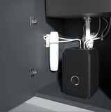 Triflow Concepts 4 in 1 Hybrid Flex Contemporary Boiling Water Kitchen Tap in Chrome with Pull Out Spray Hose