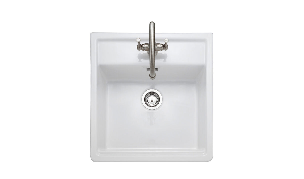 Rangemaster Sandwood Fire Clay Ceramic Belfast Kitchen Sink