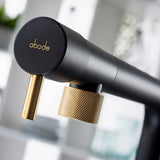 Abode Agilis L-Spout Kitchen Mixer Tap with Anti-Splash Spout & Contemporary Urban Design