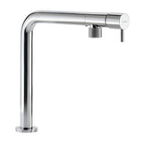 Abode Agilis L-Spout Tap with Single Lever Polished Chrome