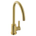 Abode AtlasC-Spout Mixer Tap With Single Lever Brushed Brass 57851501