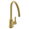 Abode AtlasC-Spout Mixer Tap With Single Lever Brushed Brass 57851501