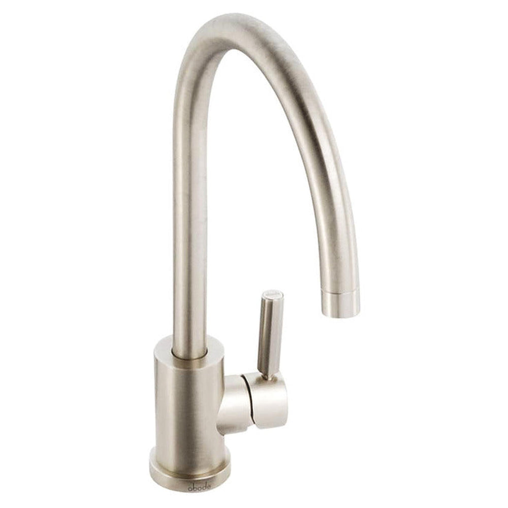Abode AtlasC-Spout Mixer Tap With Single Lever Brushed Nickel 57851601