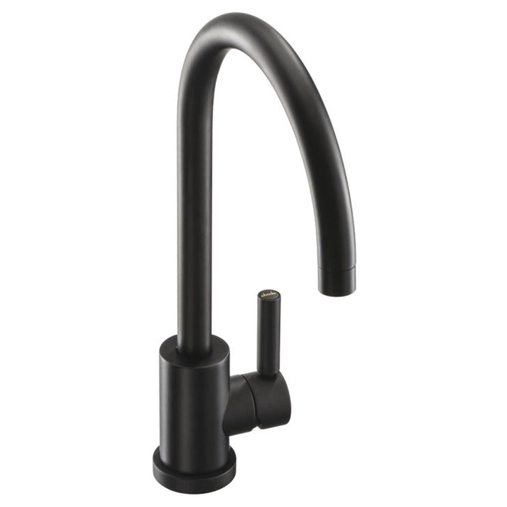 Abode AtlasC-Spout Mixer Tap With Single Lever Matt Black 57851301