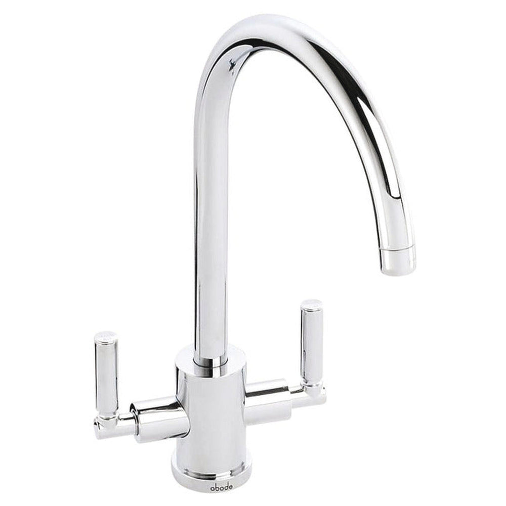 Abode Atlas C-Spout Abode Atlas C-Spout Mixer Tap With Dual Level Polished Chrome