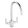 Abode Atlas C-Spout Abode Atlas C-Spout Mixer Tap With Dual Level Polished Chrome
