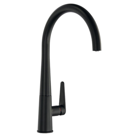 Abode Coniq R C-Spout Mixer Tap With Single Lever In Matt black 56996360