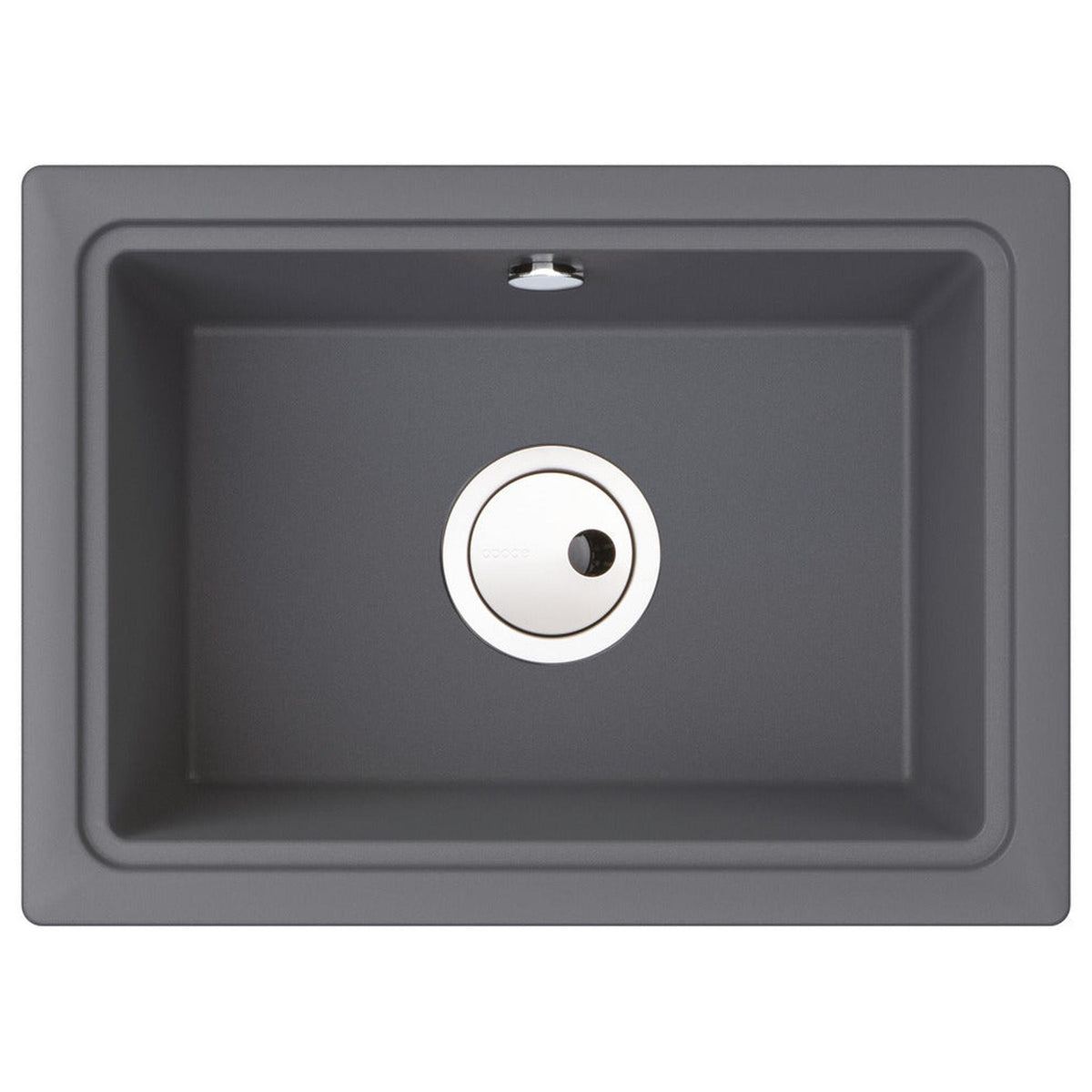 Abode Denton Undermount Inset Mount Single Bowl Kitchen Sink in Compos ...