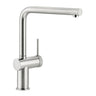 Abode Fraction L-Spout Tap With Single Lever In Brushed Nickel