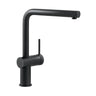 Abode Fraction L-Spout Tap With Single Lever In Matt Black