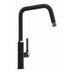 Abode Hex U-Spout Tap with Single Lever Matt Black
