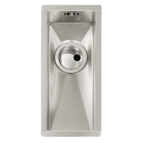 Abode Matrix R0 Undermount Half Bowl Kitchen Sink For 300mm Cabinet in Stainless Steel Brushed 57745070