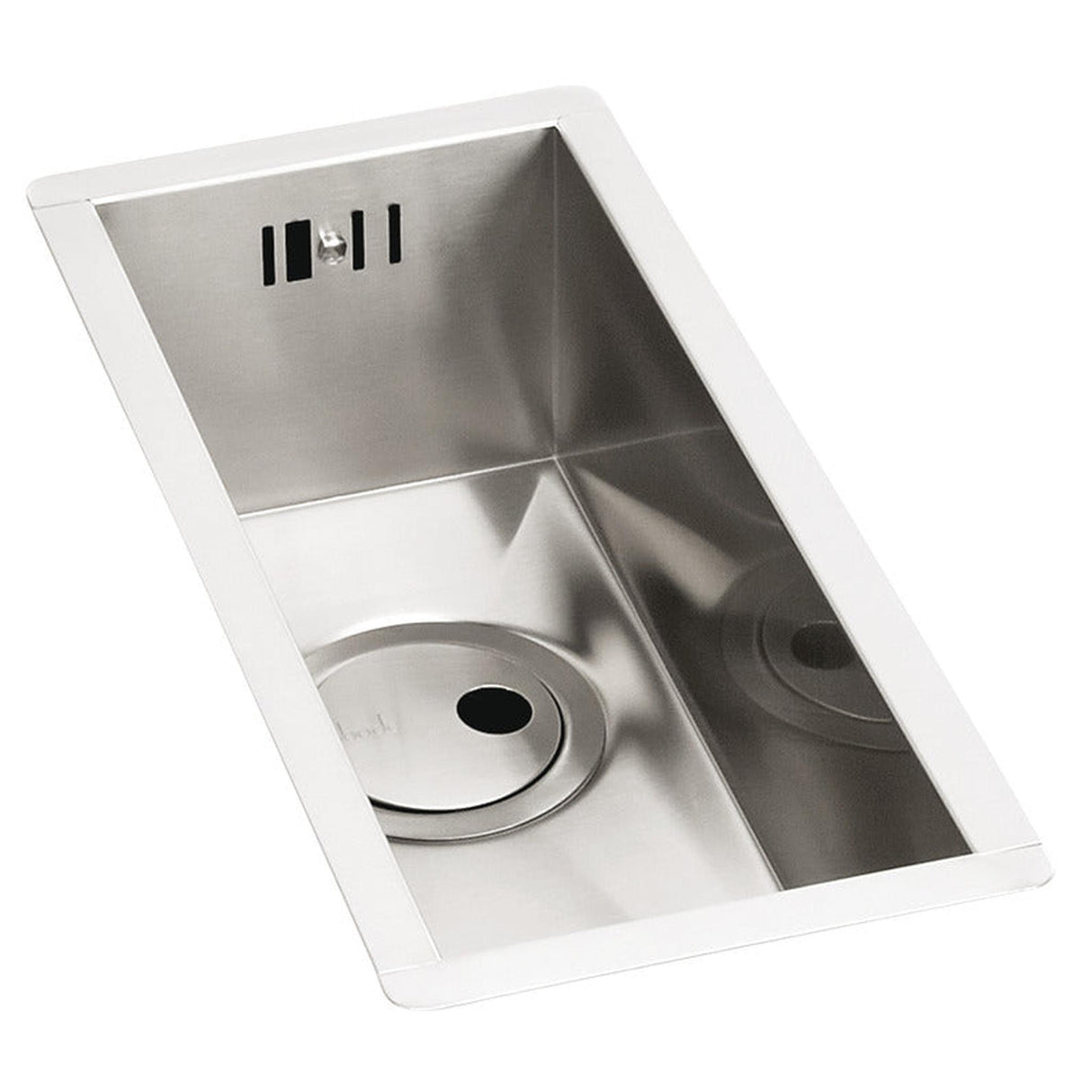 Abode Matrix R0 Undermount Half Bowl Kitchen Sink For 300mm Cabinet in Stainless Steel Brushed 57745070 1