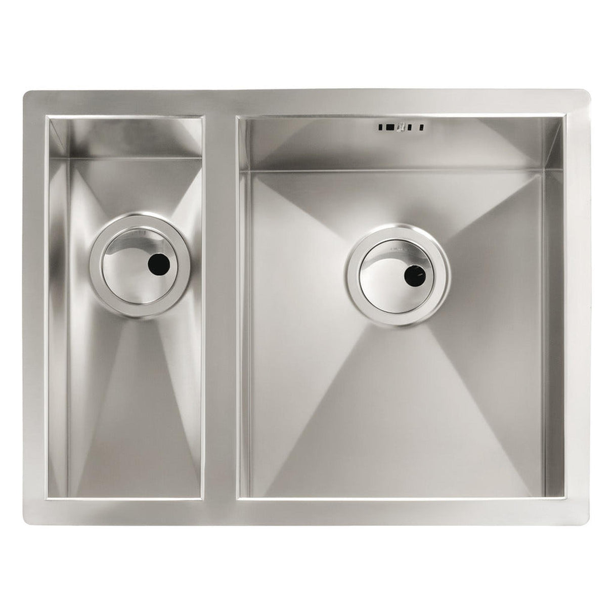 Abode Matrix R0 Undermount One and Half Bowl Kitchen Sink For 600mm Cabinet in Stainless Steel 
Brushed 57745041