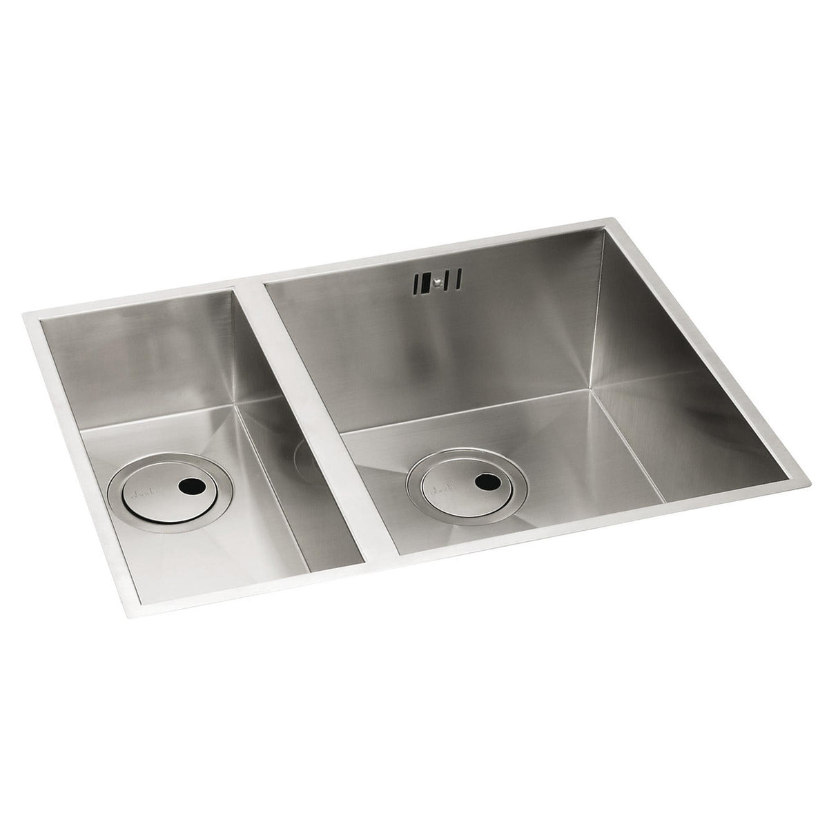 Abode Matrix R0 Undermount One and Half Bowl Kitchen Sink For 600mm Cabinet in Stainless Steel 
Brushed 57745041 1