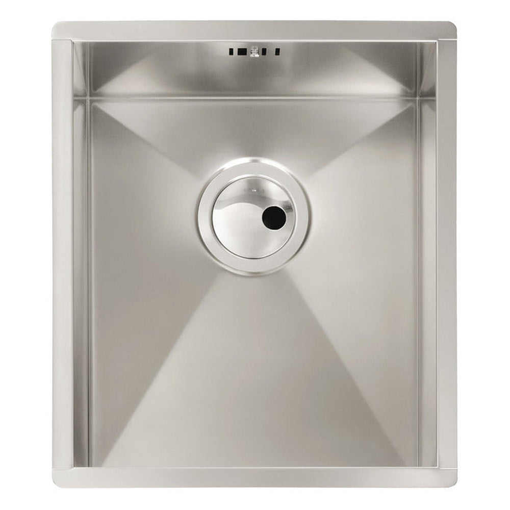 Abode Matrix R0 Undermount  Single Bowl Kitchen Sink For 450mm Cabinet in Stainless Steel Brushed 57745060