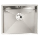 Abode Matrix R0 Undermount Single Bowl Kitchen Sink For 600mm Cabinet in Stainless Steel Brushed 57745050