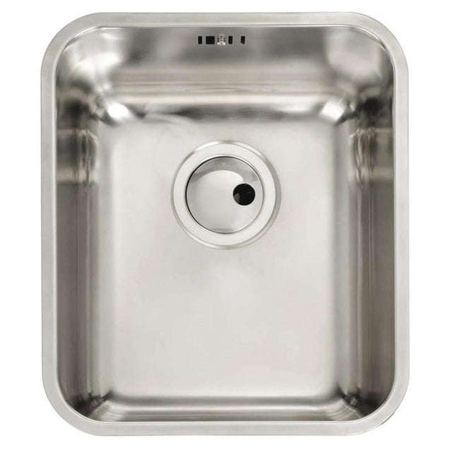 Abode Matrix R50 Undermount Single Bowl Kitchen Sink For 450mm Cabinet in Stainless Steel Brushed 57745120