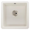 Abode Matrix SQ GR15 Undermount Inset Mount Single Bowl Kitchen Sink Accessories For 500mm Cabinet in Composite White 56990491