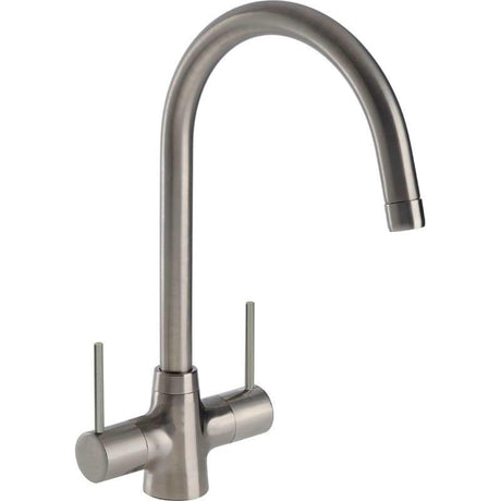 Abode Nexa Monobloc Mixer Tap With Dual Level Brushed Nickel 56991611