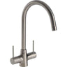 Abode Nexa Monobloc Mixer Tap With Dual Level Brushed Nickel 56991611