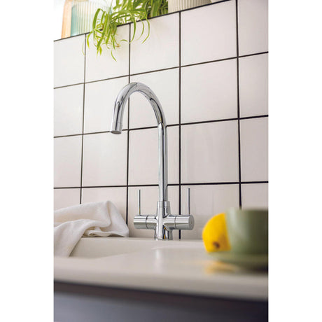 Abode Nexa Monobloc Mixer Tap With Dual Level Chrome 56991211  Lifestyle