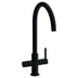 Abode Puria Aquifier C-Spout Cold and Filtered Water Tap With Single Lever Matt Black 56996340