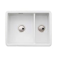 Abode Sandon Undermount Inset Mount One And Half Bowl Kitchen Sink Accessories For 800mm Cabinet in Ceramic White 57747760 1