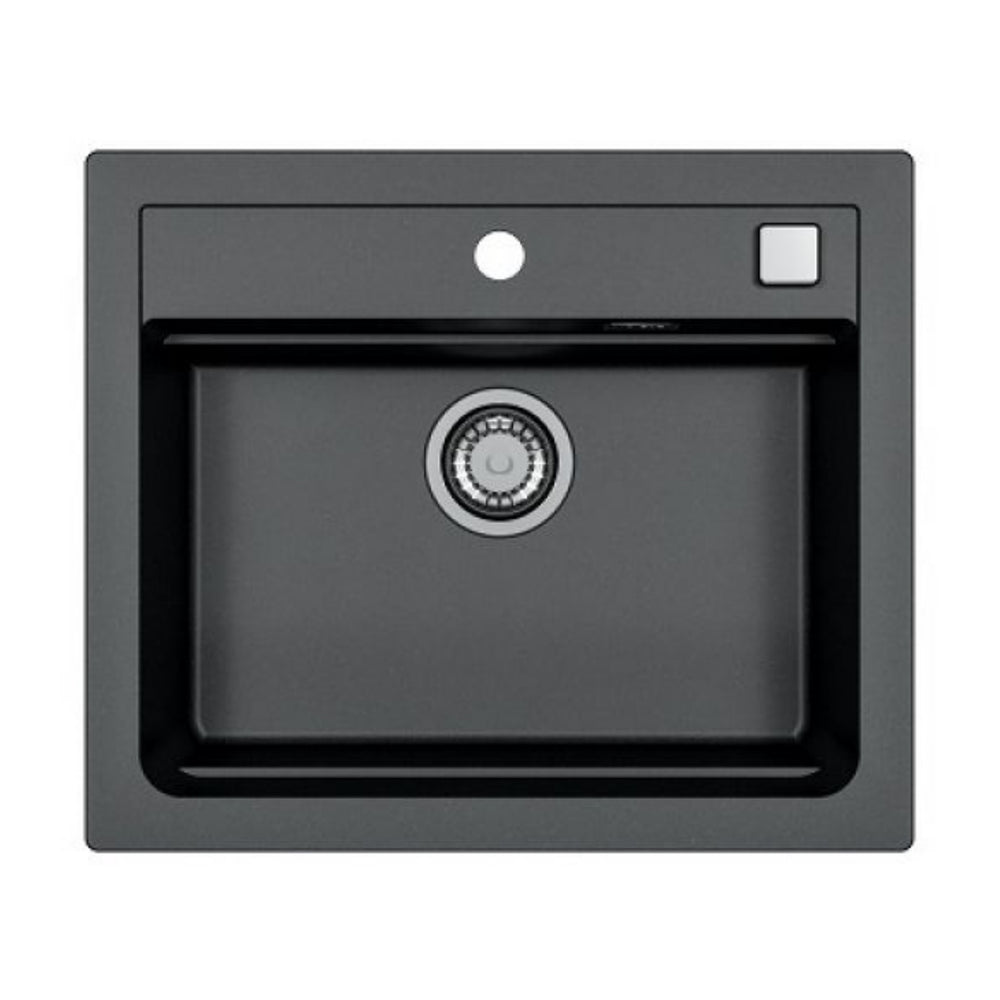 Alveus Atrox 30 Sink for 600-800mm Cabinet in Single Bowl Carbon