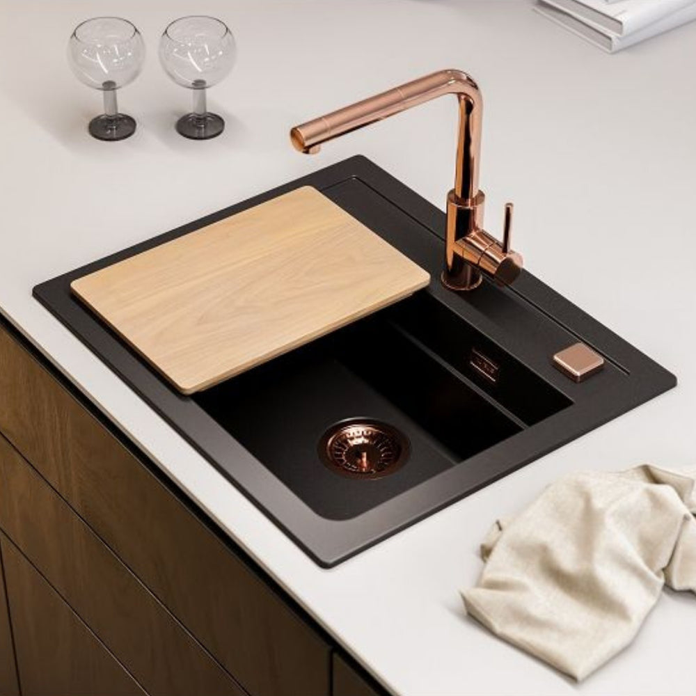 Alveus Atrox 30 Sink for 600-800mm Cabinet in Single Bowl Mix