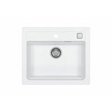 Alveus Atrox 30 Sink For 600-800mm Cabinet In Single Bowl Arctic 1131991M