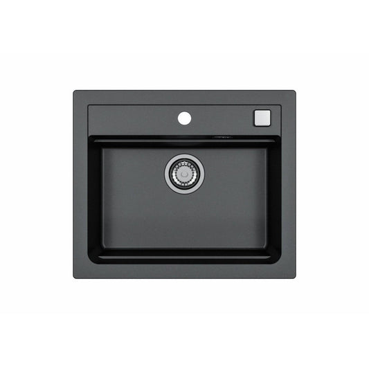 Alveus Atrox 30 Sink For 600-800mm Cabinet In Single Bowl Carbon  1131996M