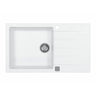 Alveus Cadit 40 Inset Sink for 600mm Cabinet in Single Bowl Single drainer Arctic