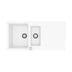 Alveus Cadit 80 Inset Sink for 600mm Cabinet in One and Half Bowl Arctic
