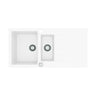 Alveus Cadit 80 Inset Sink for 600mm Cabinet in One and Half Bowl Arctic