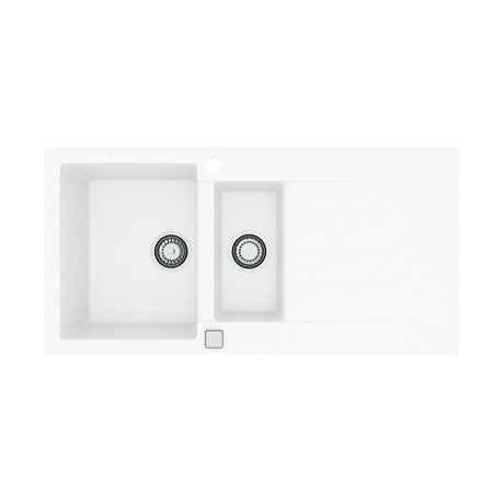 Alveus Cadit 80 Inset Sink For 600mm Cabinet In One and half bowl Arctic 1140599N