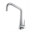 Alveus Eden Kitchen Mixer Tap with Elegant High-Arc Spout & Smooth Single-Lever Control in Chrome