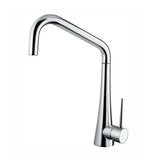 Alveus Eden Kitchen Mixer Tap with Elegant High-Arc Spout & Smooth Single-Lever Control in Chrome