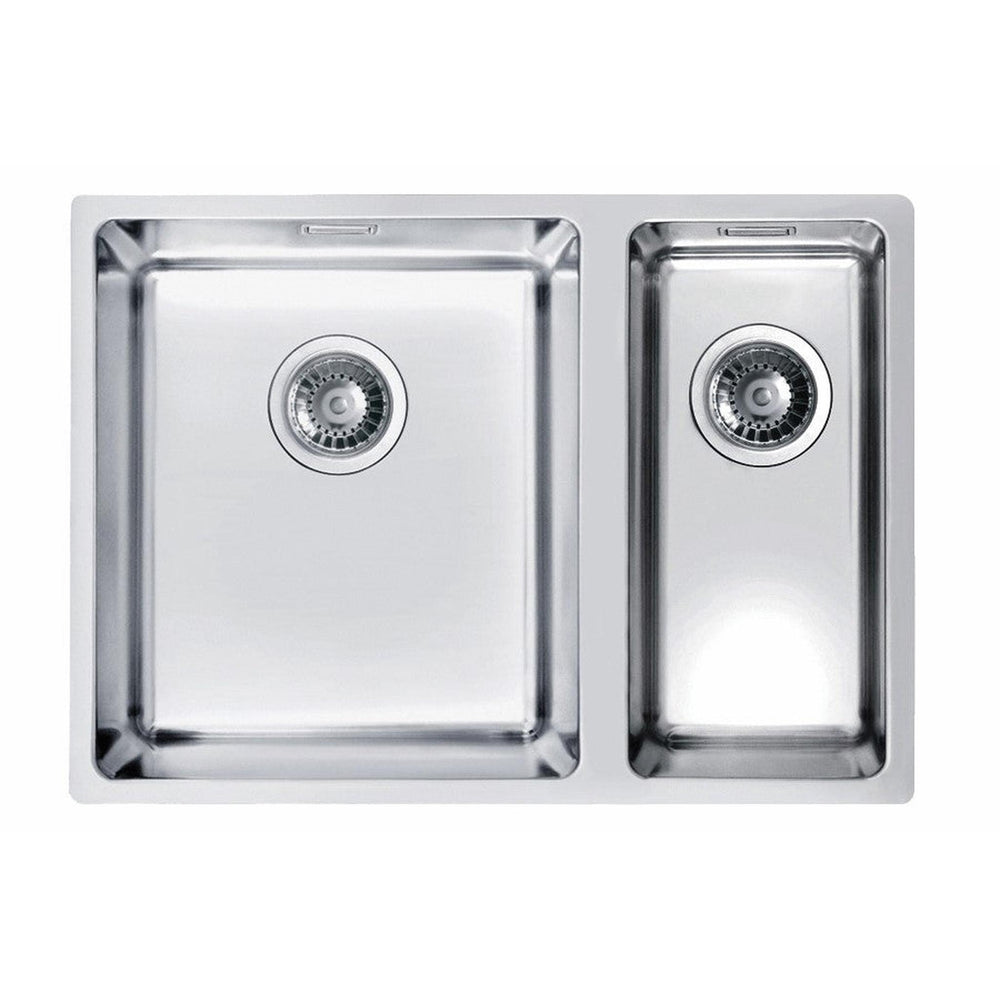 Alveus Kombino 120 Undermount Sink for 600mm Cabinet In One and Half Bowl Stainless Steel