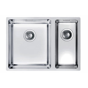 Alveus Kombino 120 Undermount Sink for 600mm Cabinet In One and Half Bowl Stainless Steel