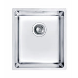 Alveus Kombino 20 Undermount Sink for 400mm Cabinet in Single Bowl Stainless Steel