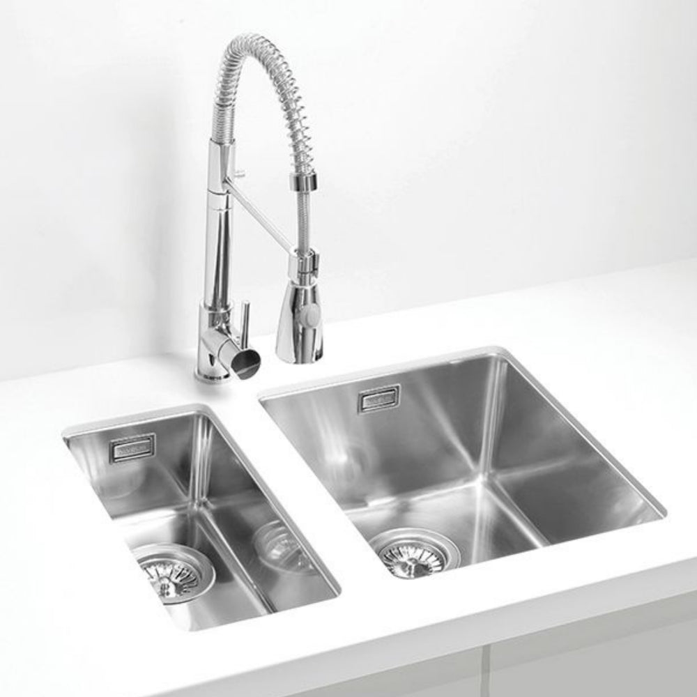 Alveus Kombino 20 Undermount Sink for 400mm Cabinet in Single Bowl Stainless Steel Life Style