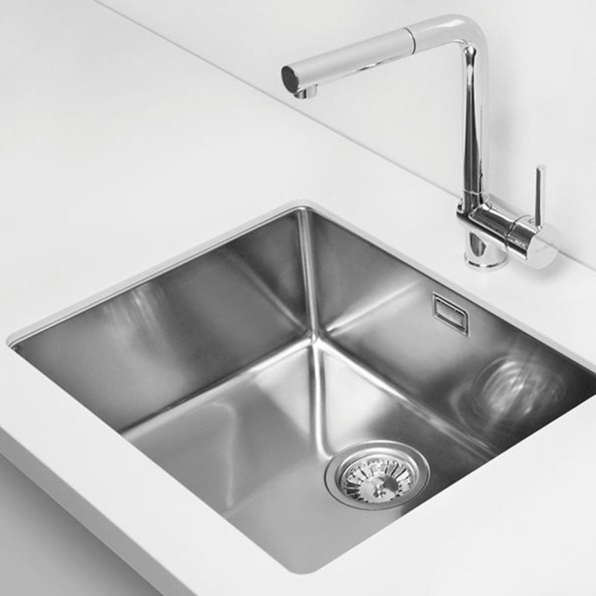 Alveus Kombino 30 1.0 Bowl Undermount Kitchen Sink Lifestyle