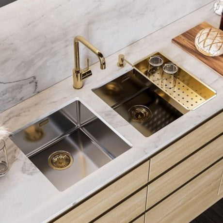 Alveus Kombino 30 Undermount Sink for 450mm Cabinet in Single Bowl Stainless Steel Life Style