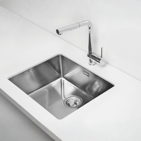 Alveus Kombino 30 Undermount Sink for 450mm Cabinet in Single Bowl Stainless Steel Life Style