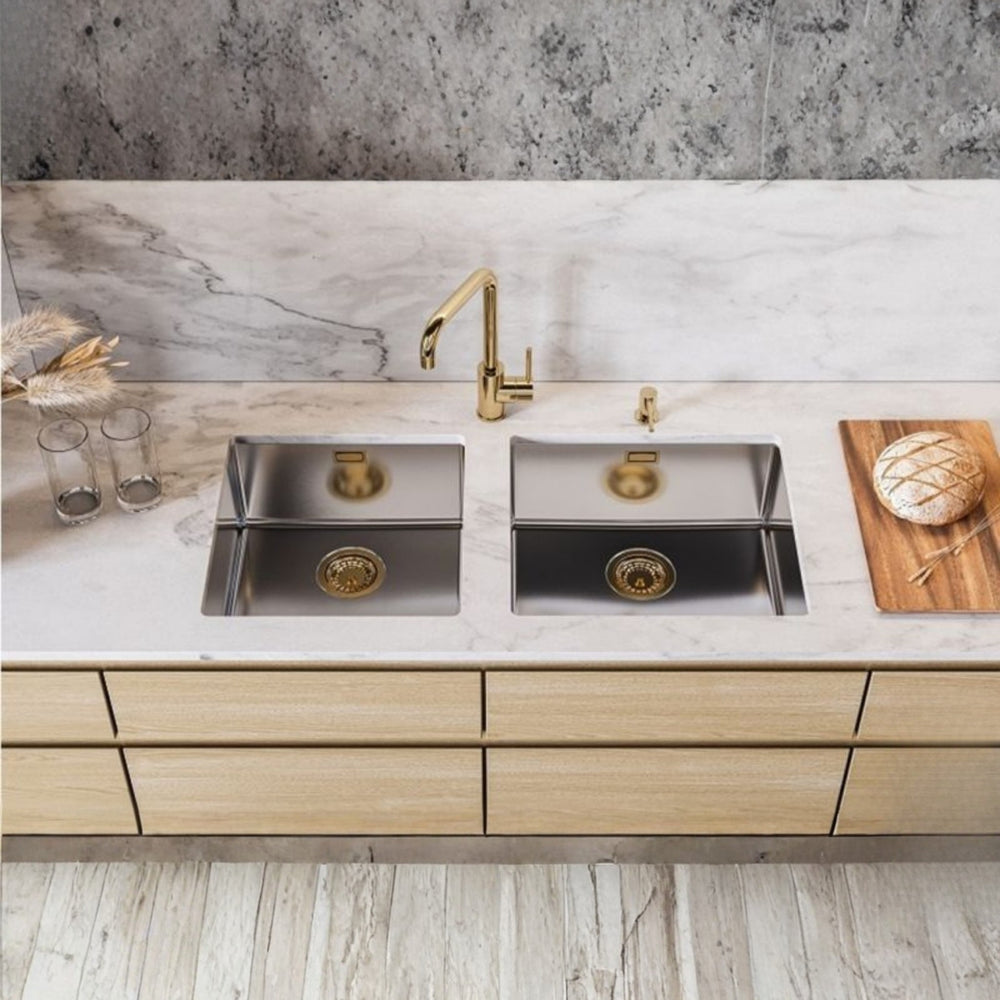 Alveus Kombino 30 Undermount Sink for 450mm Cabinet in Single Bowl Stainless Steel Life Style